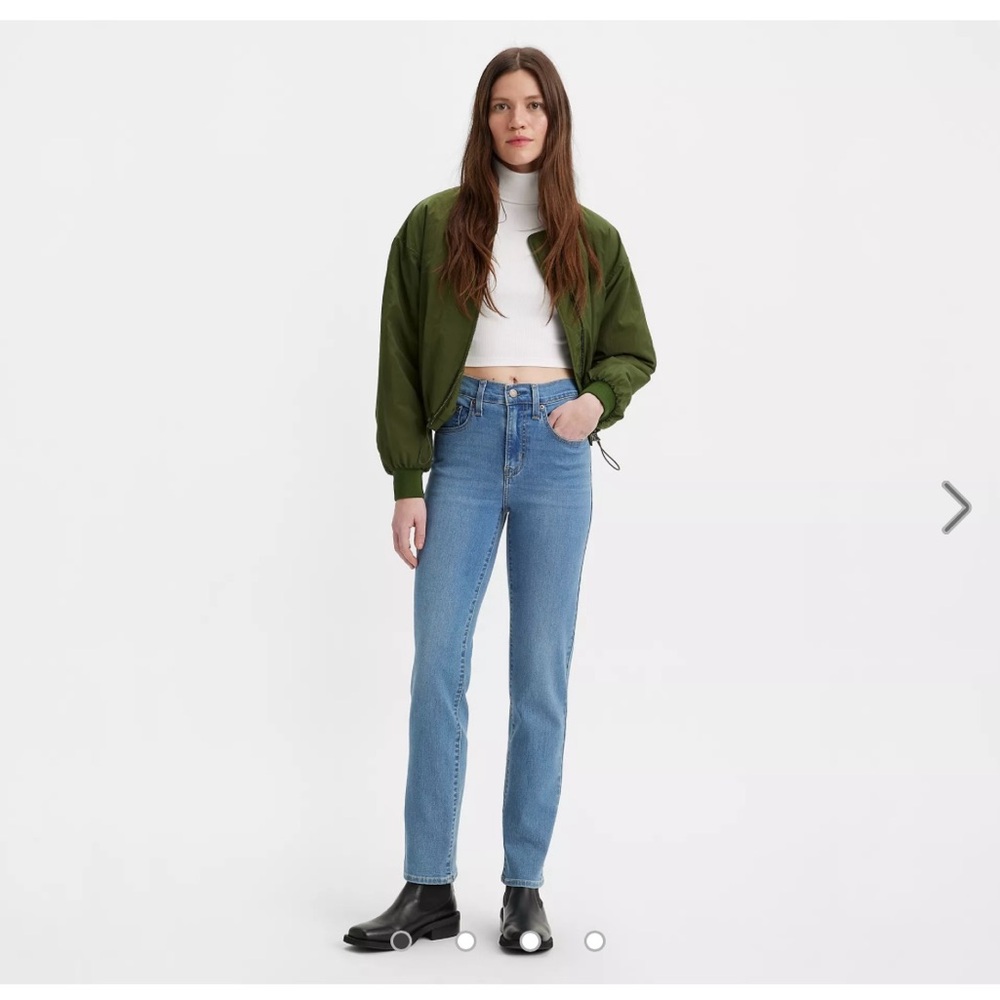 724 HIGH RISE STRAIGHT CROPPED WOMEN'S JEANS